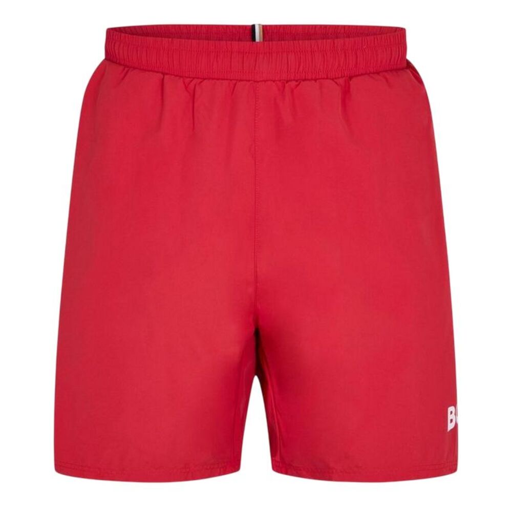 Boss Mens Dolphin Swim Shorts / Bright Red